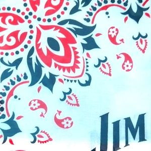 Jim Beam bandana handkerchief Paisley classic